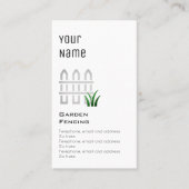 "Essential" tuinarchitectuur Visitekaartje (Voorkant)