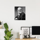 Essential Walt Whitman Portret, 50 jaar oud Poster (Thuiskantoor)