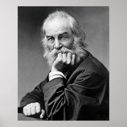 Essential Walt Whitman Portret, 50 jaar oud Poster (Voorkant)