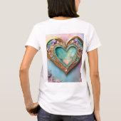 Essential Women's Basic T-shirt - Comfortabel & Vr (Achterkant)