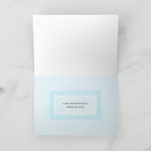 Essential Worker Zuster Hartelijk dank voor uw kaa Feestdagen Kaart (Binnen)