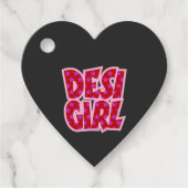 Essentials Bollywood geïnspireerde geschenken Bedankjes Labels (Voorkant)