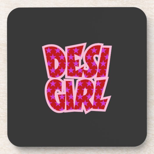Essentials Bollywood geïnspireerde geschenken Bier Onderzetter (Voorkant)