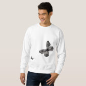 Essentials of Leisure met Butterfly Print Trui (Voorkant volledig)