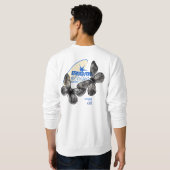 Essentials of Leisure met Butterfly Print Trui (Achterkant volledig)