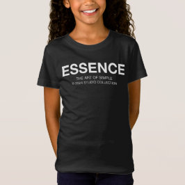 ESSENTIE  Minimalistische Typografie T-shirt