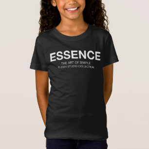 ESSENTIE  Minimalistische Typografie T-shirt