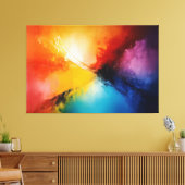 Essentie-uitbarsting Canvas Afdruk (Insitu (Woonkamer))