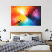 Essentie-uitbarsting Canvas Afdruk (Insitu (Slaapkamer))