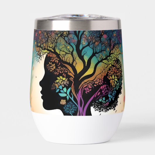 **"Essentie van de Aarde: Abstracte Vrouwe Moeder  (Voorkant)