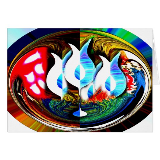 Essentie van de Springtime Art Card (Voorkant Horizontaal)