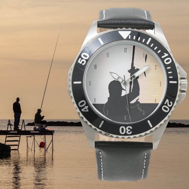 Essentie van een perfecte visdag - met cijfers horloge (Creator heeft geüpload)
