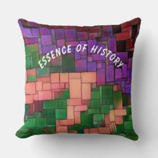 Essentie van Geschiedenis T-Shirt Kussen