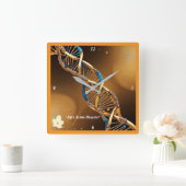 "Essentie van het Zijn" Vierkante Klok (Huis)