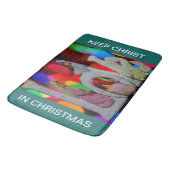 Essentie van Kerstmis met liefde voor de kerststal Badmat (Gekanteld)