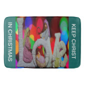 Essentie van Kerstmis met liefde voor de kerststal Badmat (Voorkant)