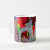 Essentie van Kerstmis met liefde voor de kerststal Koffiemok (Voorkant links)