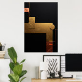 Essentie van Luxe Poster (Thuiskantoor)