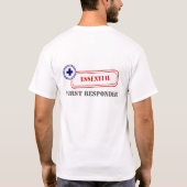 Essentieel ・ Eerste antwoordapparaat T-shirt (Achterkant)