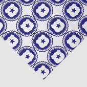 Essentieel ・ Eerste Responder Blue Police Badge Tissuepapier (Detail)