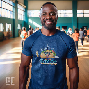 Essentieel Ik Zal Lesgeven Voor Tacos Leraar Man T-shirt