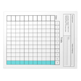 Essentieel Speciaal Onderwijs Instrument: Blanco G Notitieblok