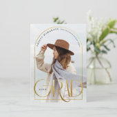 Essentiële | Aankondiging Afstuderen foto Lijst Ar (Staand voorkant)