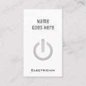 "Essentiële" elektrotechnische Visitekaartjes (Voorkant)