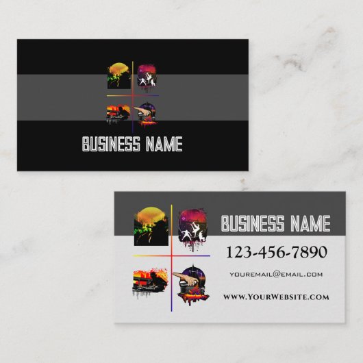 Essentiële elementen visitekaartje (Voorkant / Achterkant)