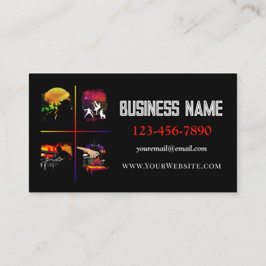 Essentiële elementen visitekaartje (Achterkant)