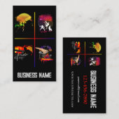 Essentiële elementen visitekaartje (Voorkant / Achterkant)