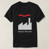 Essentiële fabrieksrecords t-shirt (Design voorkant)