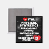 Essentiële fysieke statistieken magneet (Voorkant / Achterkant)