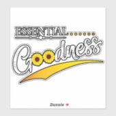 Essentiële goederen VinylSticker Sticker (Vel)