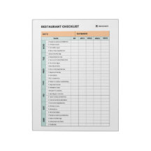 Essentiële Keuken Restaurant Checklist