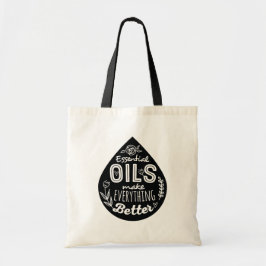 Essentiële oliedaling tote bag