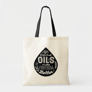 Essentiële oliedaling tote bag