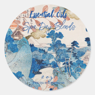 Essentiële oliën - Aangepaste Sticker