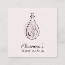 Essentiële oliën Aromatherapie Logo Blush Pink