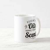 Essentiële oliën maken perfecte scores koffiemok (Voorkant rechts)