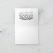 Essentiële Oliën Mythe/Feiten Vouwkaart Bedankkaart (Binnen)