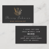 Essentiële oliën Specialist Magic Ombre getrokken Visitekaartje (Voorkant / Achterkant)