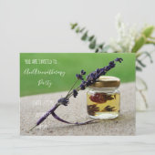 essentiële oliën voor aromatherapie kaart (Staand voorkant)