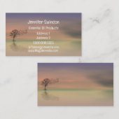 Essentiële olieproducten Aangepast Visitekaartje (Voorkant / Achterkant)