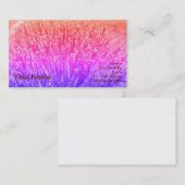 Essentiële oliesradionboog visitekaartje (Voorkant / Achterkant)