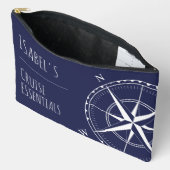 Essentiële ritssluitingstas voor cruiseschip etui (Open)