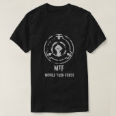 Essentiële SCP Foundation Moblie Task Force (MTF) T-shirt (Design voorkant)