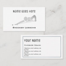 "Essentiële" Snooker-Visitekaartjes