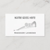 "Essentiële" Snooker-Visitekaartjes Visitekaartje (Voorkant)