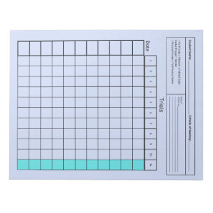 Essentiële SpEd-tool: blanco gegevensblad (proeven Notitieblok
